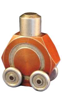 Gesch Aluminum Table Lighter On Wheels