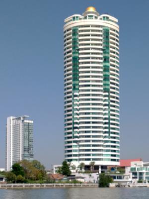 by Chao Phraya River