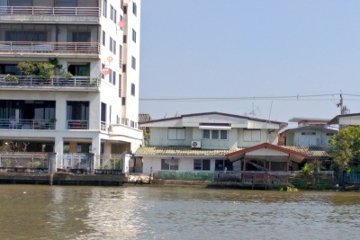 by Chao Phraya River