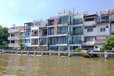 by Chao Phraya River
