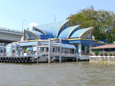 by Chao Phraya River