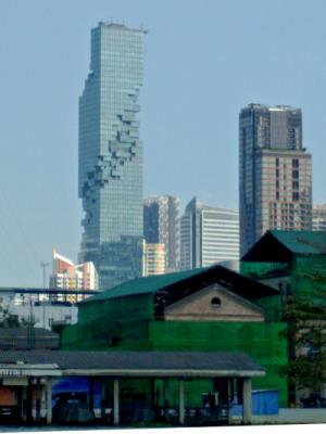 by Chao Phraya River