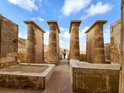 Colonnade to Step Pyramid