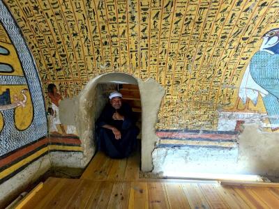 Burial Chamber at Deir El Medina