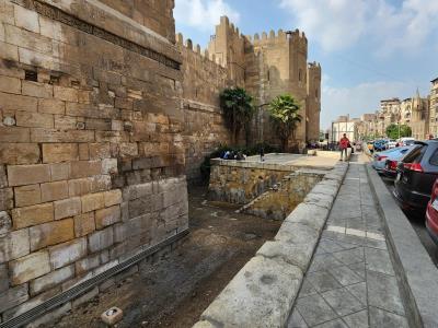 Bab al-Futuh & Wall