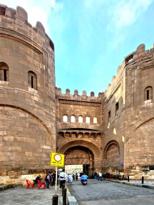 Bab al-Futuh & Wall