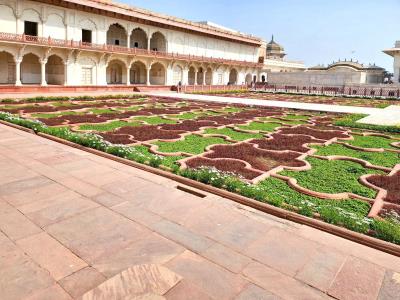 Anguri Bagh & Rang Mahal - Agra Fort Complex