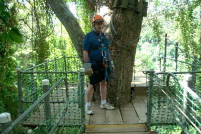 Ziplining