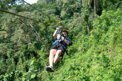 Ziplining