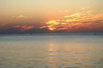 Rum & Pineapple Sunset