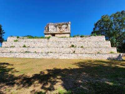 Uxmal - By the House of the Governor