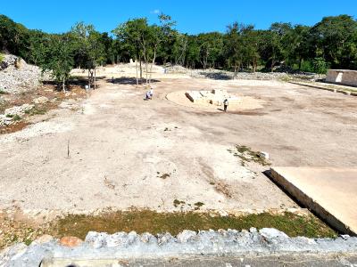 Uxmal - Behind the Pigeon House Group