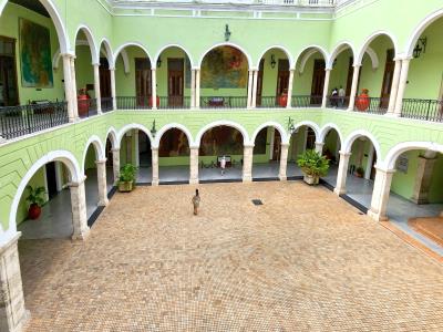 El Palacio de Gobierno Merida Mexico