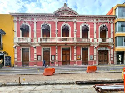 Across from Iglesia de Jesus
