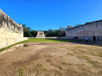 The Great Ball Court & Temples